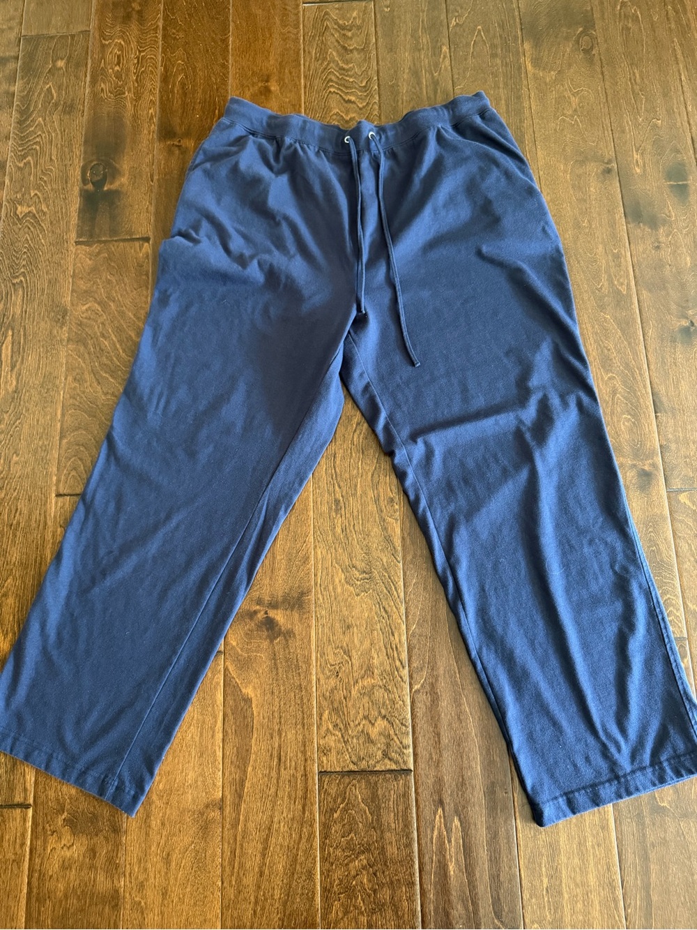 Source Unknown Navy Blue Drawstring Lounge Leggings